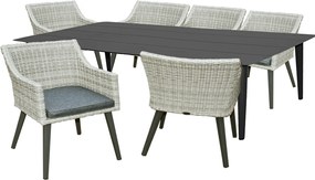 FLORENZ- ogrodowy fotel rattanowy - Towar rozpakowany (N371)