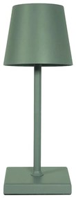 LED dotykowa lampa stołowa TABLO LED/3,5W/5V 5200mAh zielona, ściemnialna