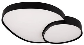 Czarna lampa sufitowa LED 63.5x77 cm Rise – Trio