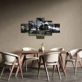 Obraz zachmurzonego nieba (125x70 cm)