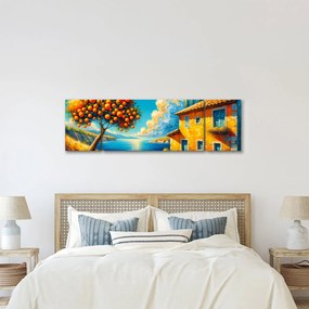 Obraz - Dom z pomarańczami II. (170x50 cm)