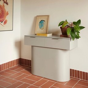 Beżowa konsola 36x100 cm Totem – Teulat