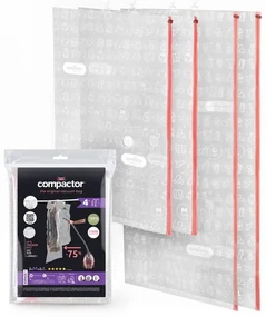 Worki próżniowe zestaw 4 szt. Hanging Vacuum M/L – Compactor
