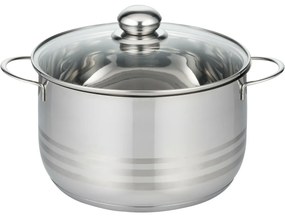 Elo 22216 Basic Garnek ze stali nierdzewnejBrillant 16 cm, 1,6 l, 1,6 l