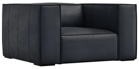 Ciemnoniebieski skórzany fotel Madame – Windsor &amp; Co Sofas