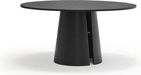 Okrągły stół w dekorze jesionu ø 157 cm Cep – Teulat