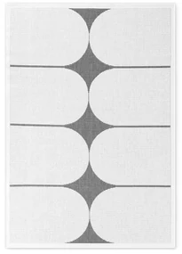 Czarno-biały dywan odpowiedni na zewnątrz 160x230 cm Duet Bowen – NORTHRUGS