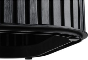 Czarny bambusowy kosz na pranie 3x30 l Tota Trio Luxe – Joseph Joseph