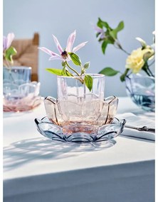 Jasnoniebieskie szklane talerzyki deserowe zestaw 2 szt. ø 16 cm Lily – Holmegaard