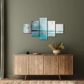 Obraz - Abstrakcyjny obraz olejny (125x70 cm)