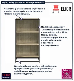 Regał do biura dąb sonoma H9-C68