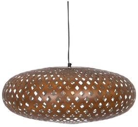 Lampa wisząca w kolorze złota z metalowym kloszem ø 56 cm – Ixia