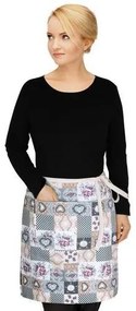 Bellatex Fartuch do pasa DITA Patchwork love, 68 x50 cm