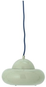 Zielona lampa wisząca z metalowym kloszem ø 22 cm Bubble – Bloomingville