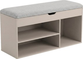 Szafka na buty z siedziskiem TRIA, 80 x 30 x 43 cm