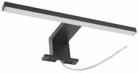 Lustro łazienkowe FOX 45.5 cm czarne KROFAM