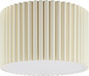 Brilliant - Lampa sufitowa VELIN 2xE27/20W/230V śr. 35 cm kremowa