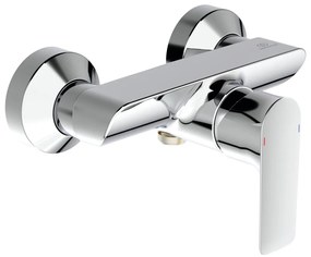 Prysznicowa bateria ścienna w kolorze srebra z połyskiem Connect Air – Ideal Standard
