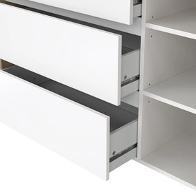 Biała komoda 119x84x48 cm Next – Tvilum