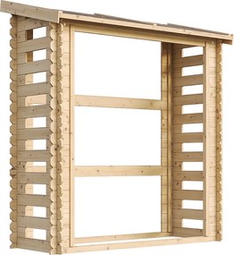 Drewniana drewutnia - M201-1