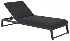 TISO + MELIA leżak LIKA-TEX® - zestaw ogrodowy aluminiowy 2+1
