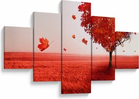Obraz - Drzewo miłości (125x70 cm)