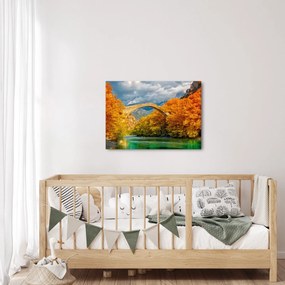 Obraz - Most Konitsa (70x50 cm)