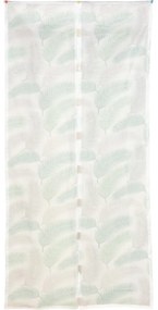 Moskitiera na drzwi balkonowe, 220 x 50 cm, liście, 2 sztuki