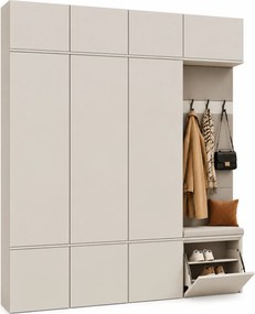 Kaszmirowa garderoba z siedziskiem E8-K75