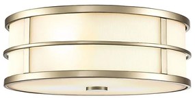 Feiss FE-FUSION-F-PNBR - Lampa sufitowa FUSION 3xE27/40W/230V śr. 34,3 cm złota