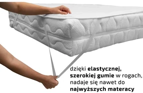 Nieprzemakalny ochraniacz na materac PIKOWANY 160 x 200 cm