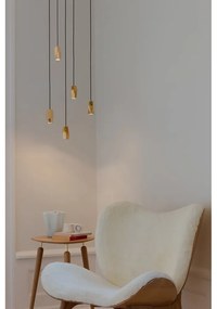 Abażur w kolorze złota ø 4 cm Brighter Days Quadra – UMAGE