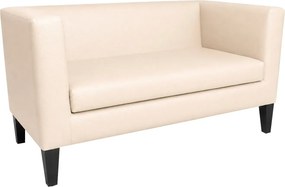 Sofa Monaco : Kolor nogi - Venge, Kolor tkaniny - EKO-SKÓRA - 18D, Typ tkaniny - Eko-skóra , Wysokość nogi - 20 cm