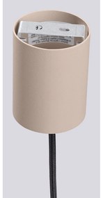 Szarobrązowa lampa wisząca ze szklanym kloszem ø 12 cm Orbital – Nice Lamps