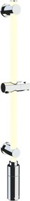 Prysznicowy drążek ścienny w kolorze srebra 74 cm LED – Wenko