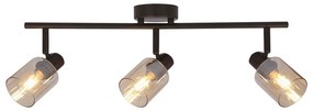 Lampa sufitowa ze szklanym kloszem 9x58 cm Agra – Candellux Lighting