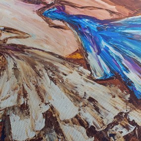 Obraz - tancerz, obraz olejny (70x50 cm)
