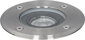 Nowoczesny zewnętrzny reflektor naziemny stalowy 35 mm regulowany IP65 - Delux