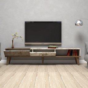 Stolik pod telewizor Milan White Marble