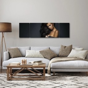 Obraz - Portret uwodzicielskiej kobiety (170x50 cm)