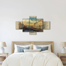 Obraz - Rzeka Mojka, Sankt Petersburg, Rosja (125x70 cm)