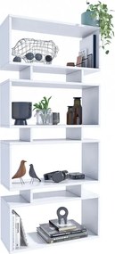 Biały ażurowy regał na zabawki Z0-B34