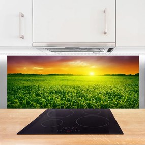 Panel Kuchenny Świt Nad Złocistym Zbożem