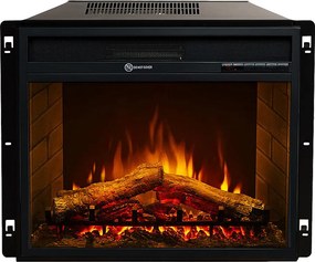 Wkład kominkowy elektryczny do zabudowy OREGON Dł. 58 x Gł. 17 x W52