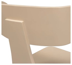 Krzesło sztaplowane w dekorze jesionu w naturalnym kolorze Form – WOOOD