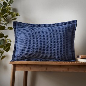 Bawełniana poduszka dekoracyjna 30x50 cm Jaipur Chunky Waffle – Pineapple Elephant