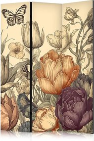 Parawan jednostronny Artgeist Kwiaty 135 x 172 cm 1 szt