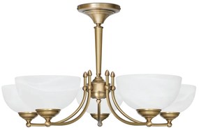 Niski żyrandol patynowany Y-S5AK