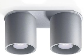 Podwójny plafon LED E761-Melvis - szary