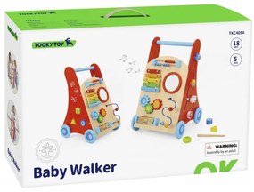 Tooky toy wielofunkcyjny chodzik pchacz panel edukacyjny dla dzieci